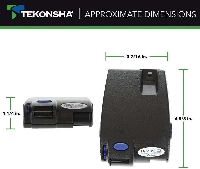 Tekonsha 90160 Primus IQ, Proportional Brake Controller for Trailers with 1-3 Axles, compatible with Ford, GM, Chevy, Dodge, RAM, Toyota, Jeep. Wiring Harness Sold Separately. - Image 3